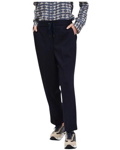 Circolo 1901 Trousers > slim-fit trousers - Bleu