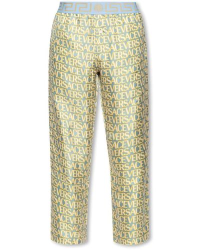 Versace Pyjamahose - Gelb