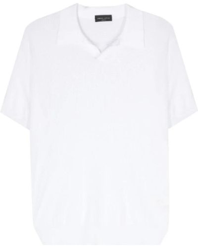 Roberto Collina Polo Shirts - White