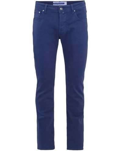 Jacob Cohen Slim-Fit Trousers - Blue