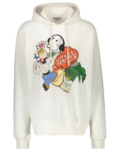 Von Dutch Popeye hoodie - Bianco