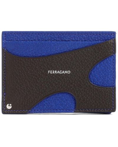 Ferragamo Wallets & Cardholders - Blue