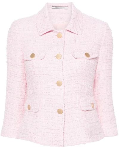 Tagliatore Tweed jackets,schwarze jacke - Pink
