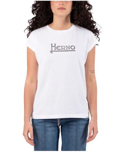 Herno T-shirt kollektion - Weiß
