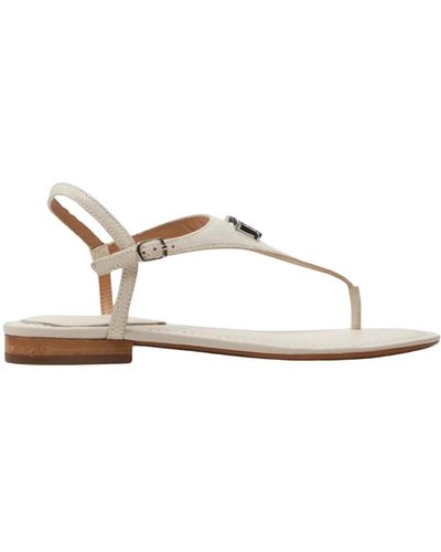 Ralph Lauren Shoes > sandals > flat sandals - Blanc