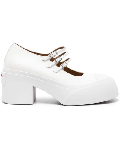 Marni Court Shoes - White
