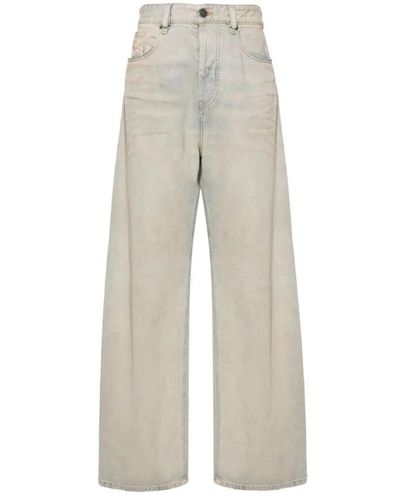 DIESEL Wide Jeans - Gray