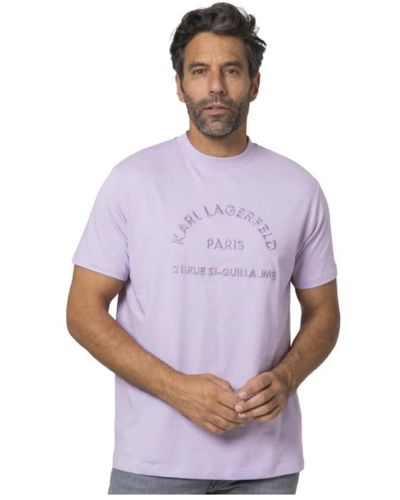 Karl Lagerfeld Tops > t-shirts - Violet