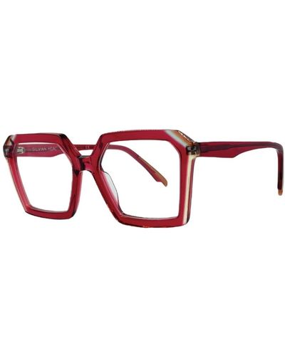 Silvian Heach Glasses - Red