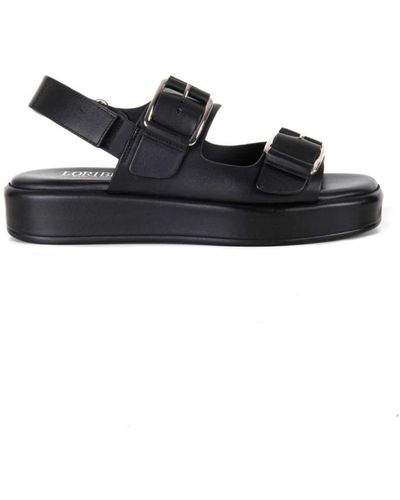 Loriblu Shoes > sandals > flat sandals - Noir