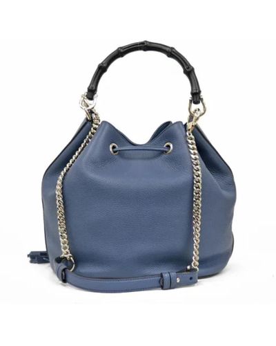 Gucci Pre-owned > pre-owned bags > pre-owned handbags - Bleu