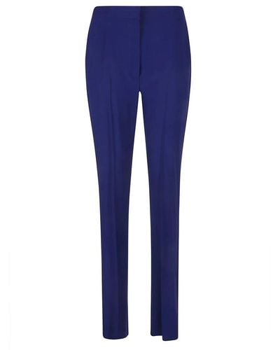 Alexander McQueen Slim-Fit Trousers - Blue