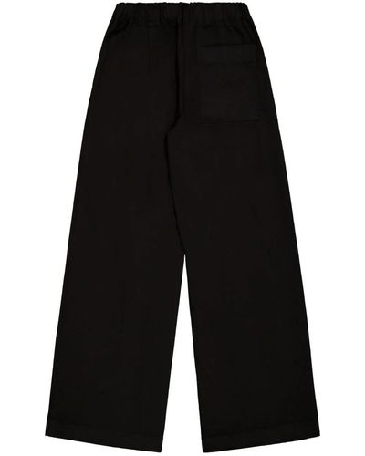Laneus Trousers > wide trousers - Noir