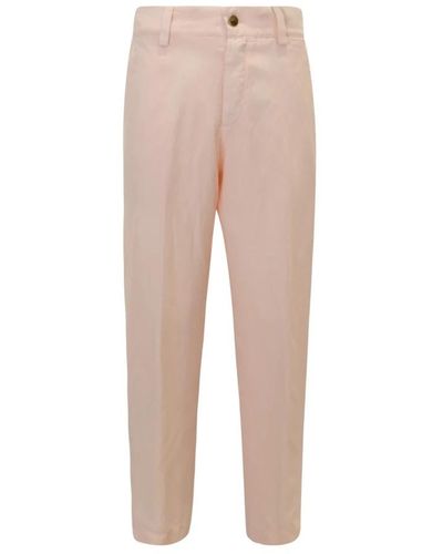 PT Torino Straight Trousers - Natural