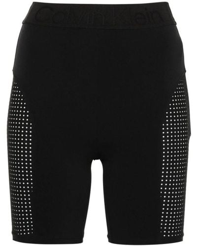 Calvin Klein Sportliche schwarze jersey shorts