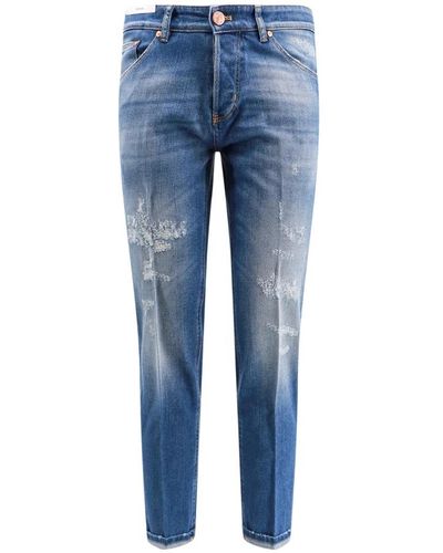PT Torino Reggae jeans in cotone elasticizzato - Blu
