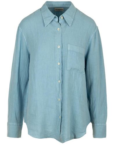 Roy Rogers Blaues easy hemd