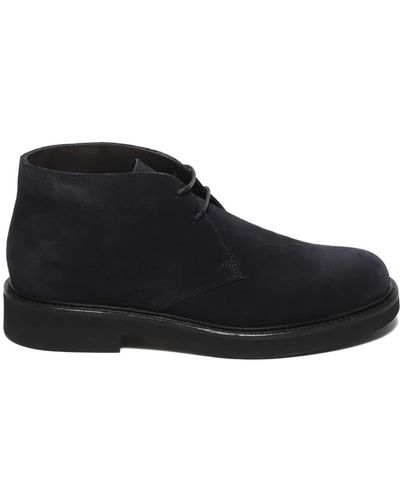 Rossano Bisconti Lace-Up Boots - Black