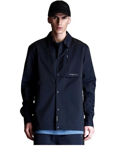 KRAKATAU Stylische outdoor-jacke für männer,nm60 - Blau
