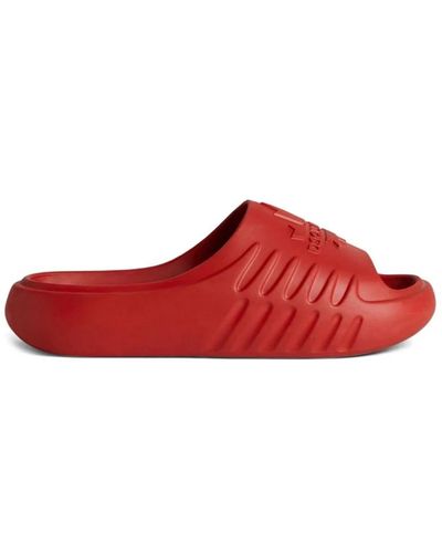 DSquared² Rote flache slides & zehentrenner dsqua2