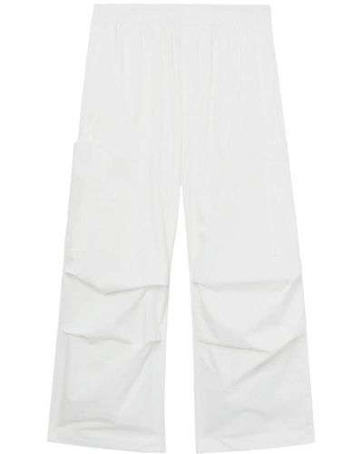 Sunnei Wide Trousers - White