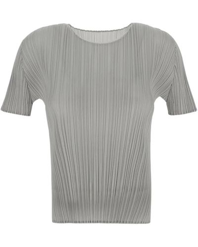 Issey Miyake T-shirts - Grau