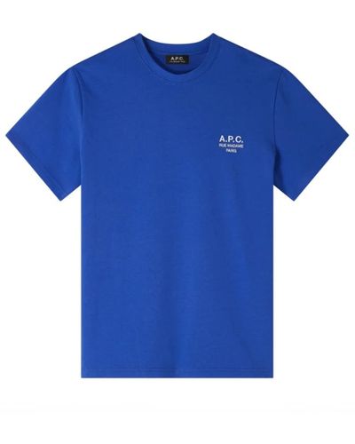 A.P.C. Blaues raymond t-shirt