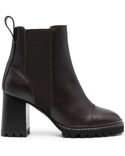 See By Chloé Heeled Boots - Black