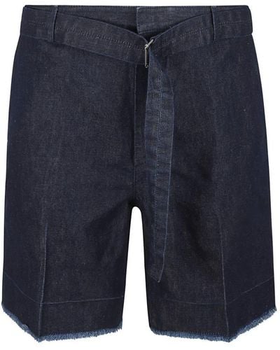 Lanvin Casual Shorts - Blue