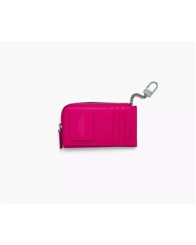 Marc Jacobs Top zip multi wallet,top zip multi wallet mit dog clip - Pink
