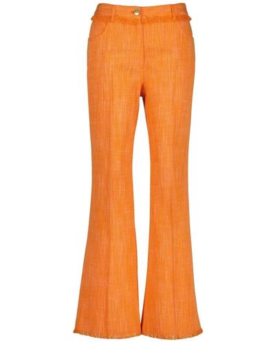 Etro Wide Trousers - Orange