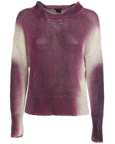 Avant Toi Knitwear > round-neck knitwear - Violet