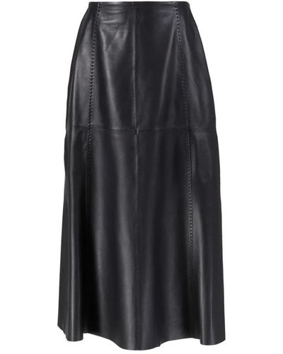 Arma Midi Skirts - Black