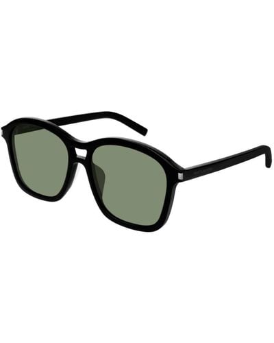 Saint Laurent Sl 258-001 sonnenbrille schwarz grau