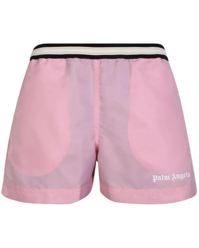 Palm Angels Short Shorts - Pink
