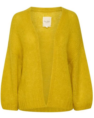 Part Two Cardigans - Yellow