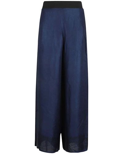 OBIDI Wide Trousers - Blue