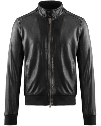 Bomboogie Jackets > leather jackets - Noir