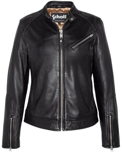 Schott Nyc Jackets > leather jackets - Noir