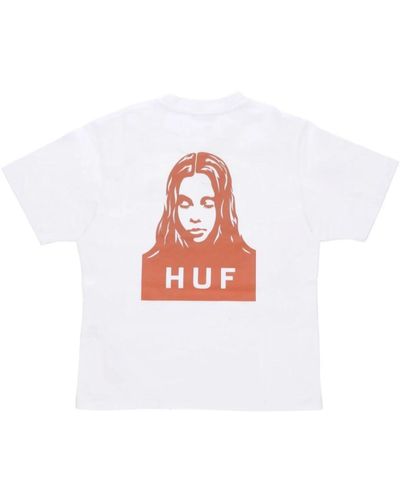 Huf T-Shirts - Weiß