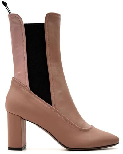 L'Autre Chose Heeled Boots - Brown