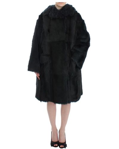 Dolce & Gabbana Faux fur & shearling jackets - Schwarz