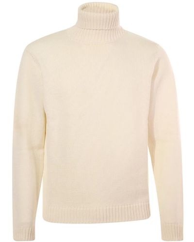 Zanone Knitwear > turtlenecks - Blanc