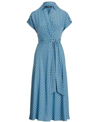 Ralph Lauren Wrap dresses - Blau