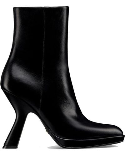Dior Heeled Boots - Black