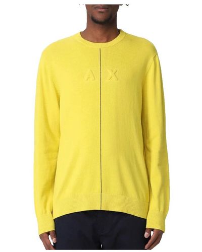 Armani Exchange Sweatshirts - Yellow