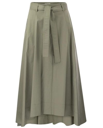 Peserico Midi Skirts - Green