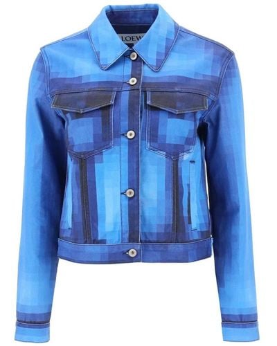 Loewe Denim jackets - Blau