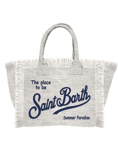 Mc2 Saint Barth Tote Bags - White