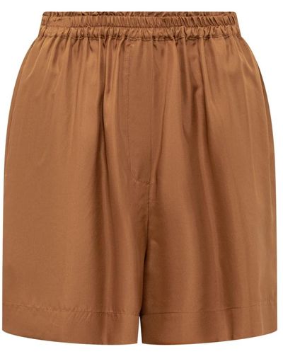 Jucca Short shorts - Marrón